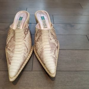 Arnold Chrugin Snakeskin Shoes